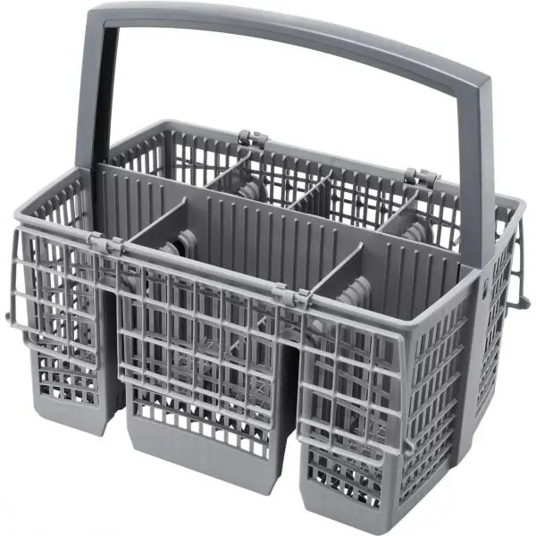 BOSCH Cos pentru tacamuri BOSCH Adjustable Vario cutlery basket SMZ5100 - 11057829, 6 compartimente, Pentru cosul inferior al masinilor de spalat vase, Medium Gray