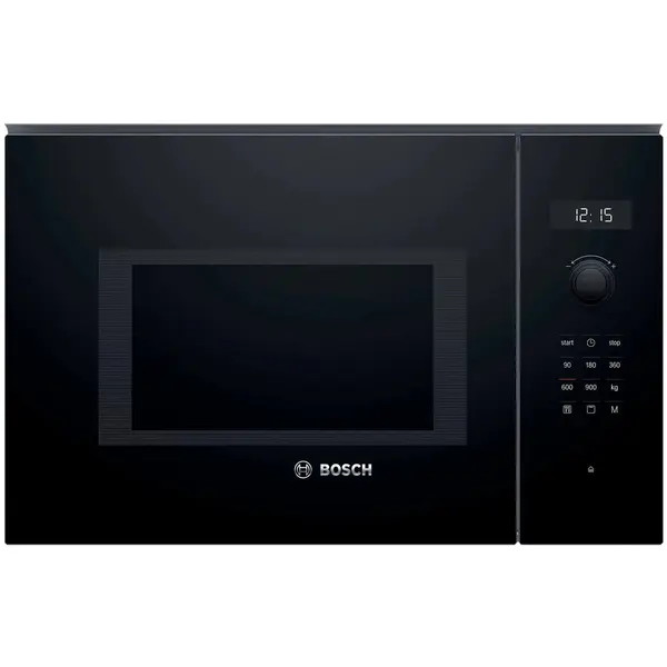 BOSCH Cuptor cu microunde, Bosch Serie 6 BEL554MB0, 25L, 900W, Negru/Inox