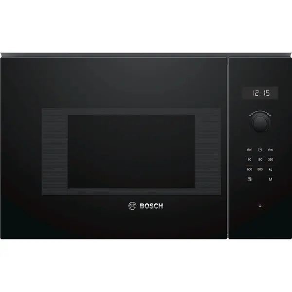 BOSCH Cuptor cu microunde incorporabil Bosch BFL524MB0, AutoPilot 7, 20L, 800W, Negru