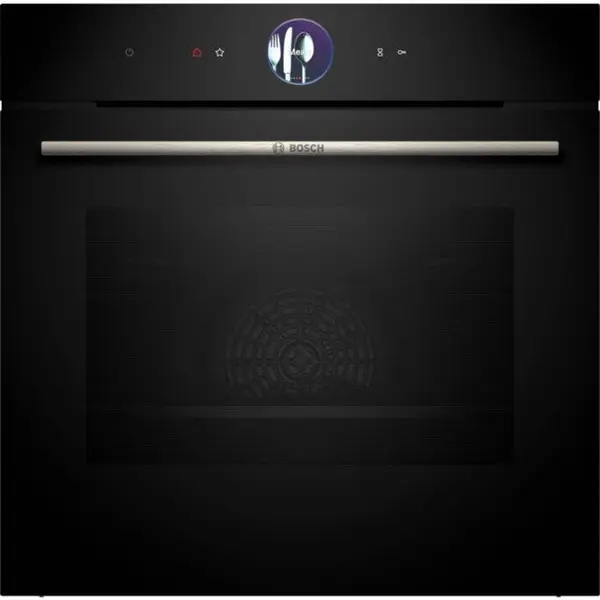 BOSCH Cuptor incorporabil, Bosch, HBG7764B1, Serie 8, 71l, 14 moduri de gatit, TFT TouchDisplay Plus, PerfectBake Plus, PerfectRoast Plus, Clasa energetica A+, Negru