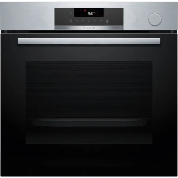 BOSCH Cuptor incorporabil Bosch HRG532BS3, 71 L, Electric, Multifunctional, 7 functii, Grill, Touch control, Added Steam, Air Fry, AutoPilot15, Autocuratare EcoClean + hidrolitica, Clasa A+, Inox