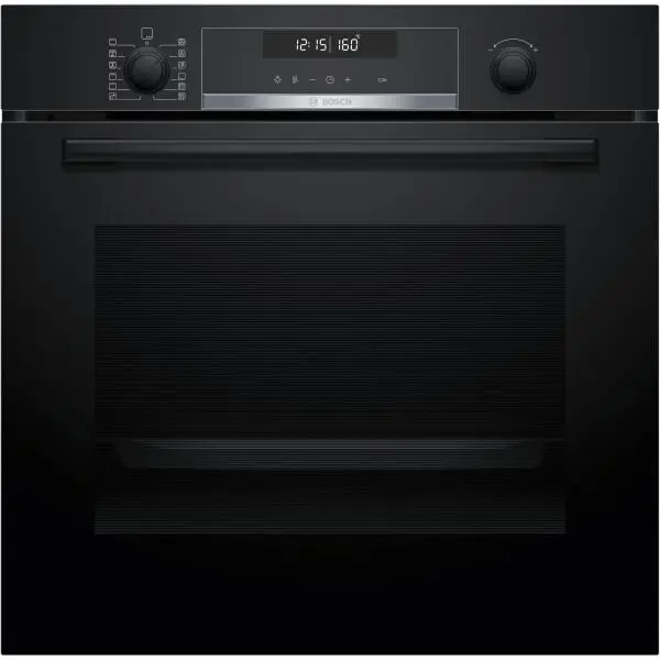 BOSCH Cuptor incorporabil multifunctional Bosch Seria 6 HBG578BB3, 60x60cm, Negru