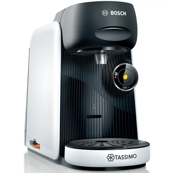 BOSCH Espressor Bosch Tassimo Finesse TAS164E, 1400w, 3.3 bar, 0.7l , autocuratare si decalcifiere, capsule, Alb