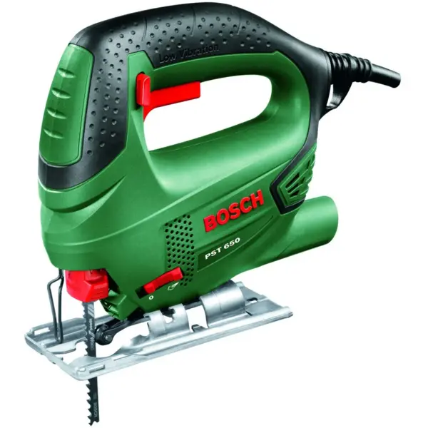 BOSCH Fierastrau pendular BOSCH PST 650, 500 W, capacitate taiere pana la 65 mm lemn / 4 mm otel, 3100 curse/min