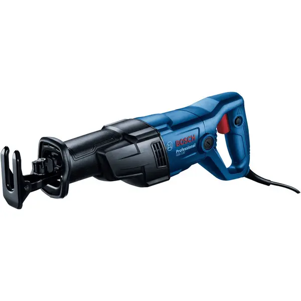BOSCH Fierastrau tip sabie Bosch Professional GSA 120, 1200 W, 3000 curse/min, 220 mm adancime maxima de taiere, cutie carton, cheie hexagonala, panza fierastrau