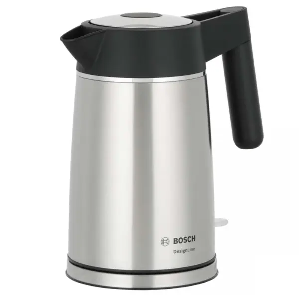 BOSCH Fierbator Bosch DesignLine TWK5P480, 2400 W, 1.7 l, Argintiu