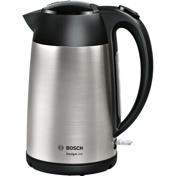 BOSCH Fierbator Bosch TWK3P420, 2400 W, 1.7 L, Inox/Negru