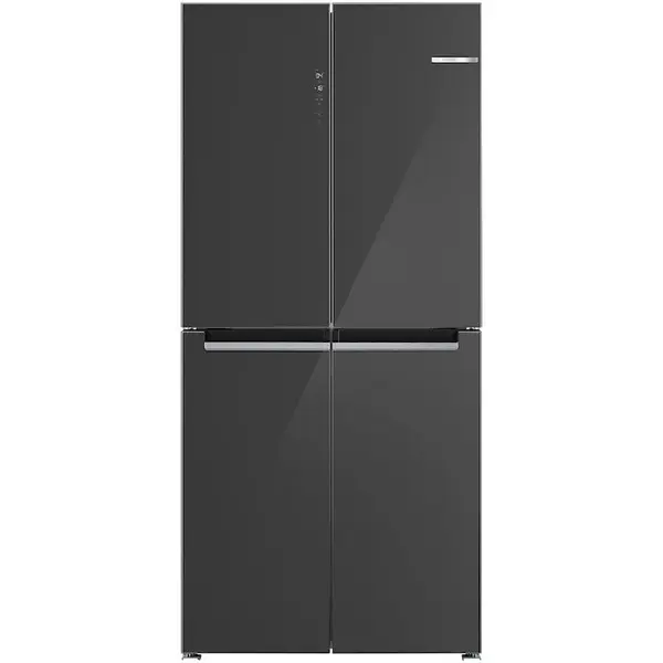 BOSCH Frigider Side by side Bosch KMC85LEEA, 547 l, No Frost, Multi-Door, Clasa E, VitaFresh, MultiAirflow, SuperFreezing, Display touch control, H 189,5 cm, Sticla gri