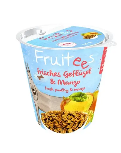 BOSCH Fruitees gustare pentru caini 4x200 g pasare si mango