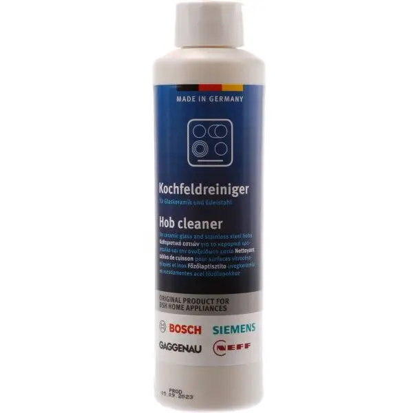BOSCH Gel de curatat BOSCH 00311899, pentru plite vitroceramice, inductie, inox, 250ml