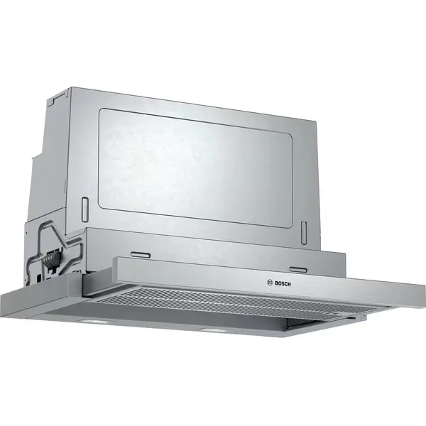 BOSCH Hota incorporabila Bosch DFS067A51, Putere de absorbtie 728 mc/h, EcoSilence Drive, 4 trepte de putere, 60 cm, Inox