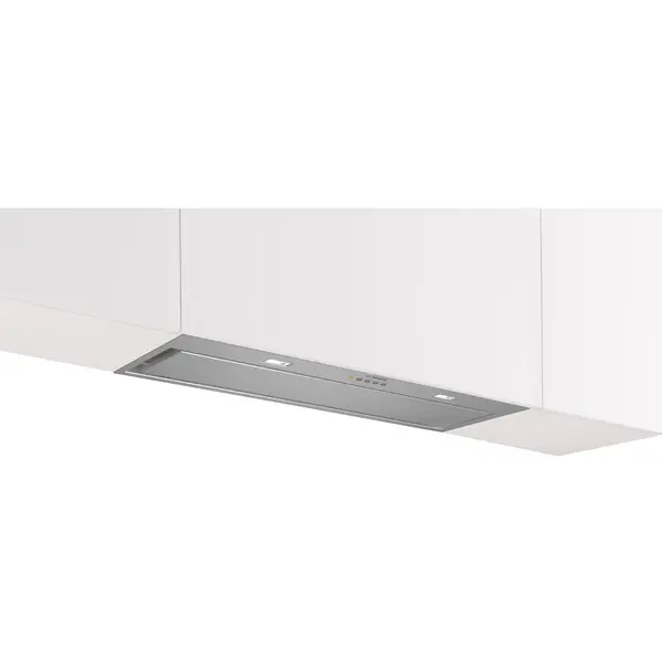 BOSCH Hota incorporabila Bosch DLN87AC50, Putere de absorbtie 745 mc/h, Iluminare LED, Clasa A, 86 cm, Inox