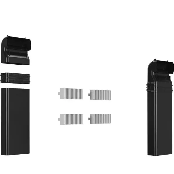 BOSCH Kit evacuare BOSCH HEZ9VDKE1 - 17007182, Pentru instalare in regim evacuare in blat cu adancimea de 60cm sau mai mare