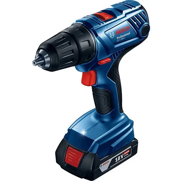 BOSCH Masina de gaurit si insurubat (bormasina) BOSCH Professional GSR 180 Li 06019F8109, 18V, 1900RPM, 2 acumulatori, valiza transport