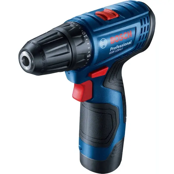 BOSCH Masina de gaurit si insurubat (bormasina) pe acumulator Bosch Professional GSR 120-Li, 12 V, 1500 RPM, 14-30 Nm
