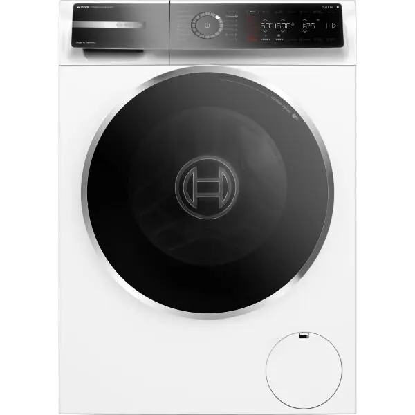 BOSCH Masina de spalat rufe Bosch WGB266A4BY, 11 kg, 1600 RPM, Clasa A, i-DOS, Home Connect, AquaStop, Alb