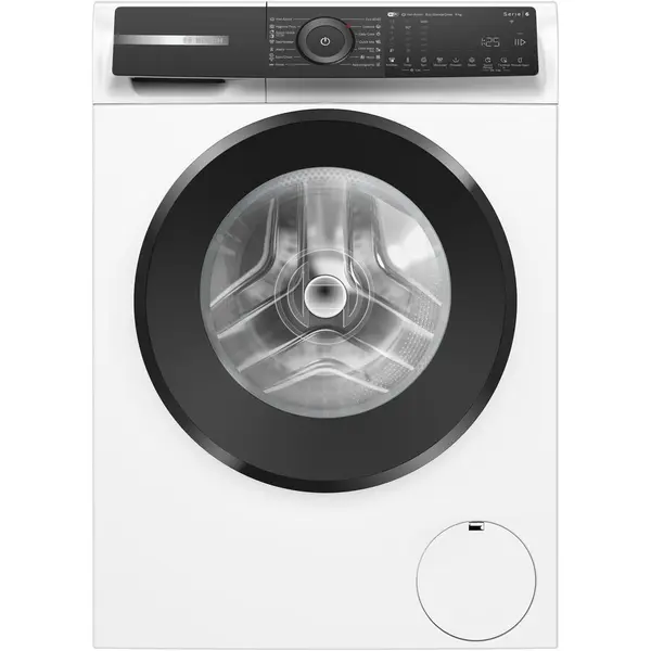 BOSCH Masina de spalat rufe Bosch WGH24400BY, 9 kg, 1400 RPM, Touch control, EcoSilence Drive, Iron Assist, Home Connect, Added steam, Clasa A, 60 cm, Alb