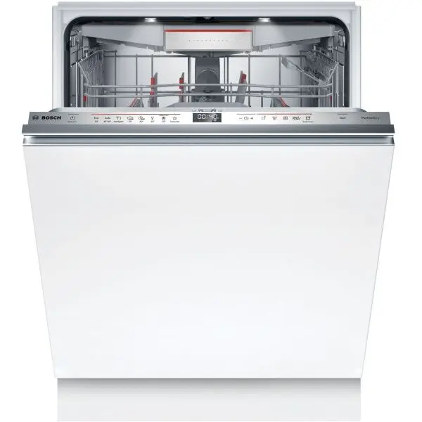 BOSCH Masina de spalat vase incorporabila Bosch SBV6ZCX05E, 14 seturi, 8 programe, Clasa B, Home Connect, 60 cm, Alb