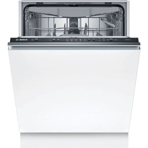BOSCH Masina de spalat vase incorporabila Bosch SMV25EX02E, 13 seturi, 5 programe, Home Connect, 60 cm, Clasa E, Alb