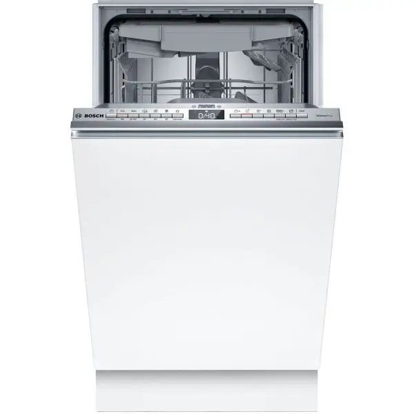 BOSCH Masina de spalat vase incorporabila Bosch SPV4HMX10E, 10 seturi, 6 programe, Clasa E, Home Connect, 45 cm, Alb