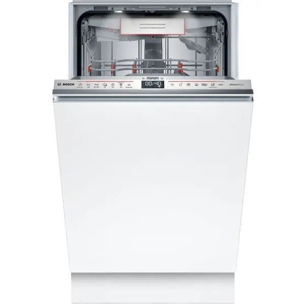 BOSCH Masina de spalat vase incorporabila Bosch SPV6EMX05E, 10 seturi, 6 programe, Clasa C, Home Connect, 45 cm, Alb