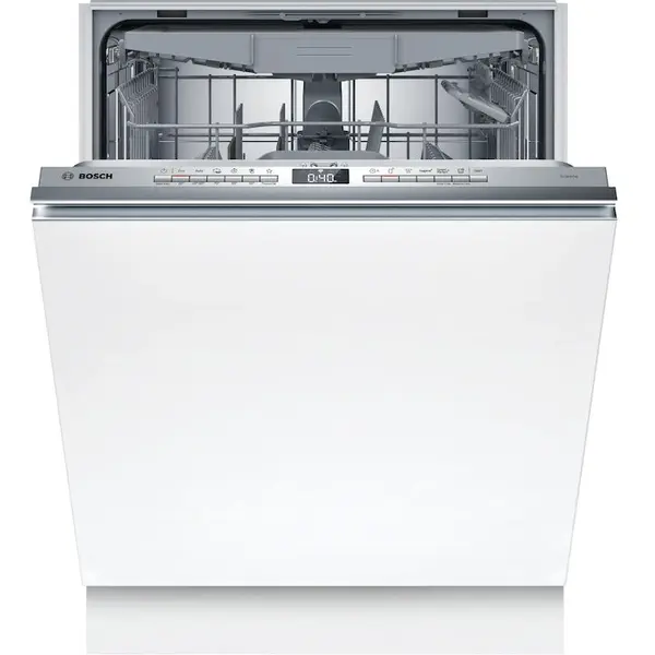 BOSCH Masina de spalat vase total incorporabila Bosch SMV4HVX15E, 14 seturi, 6 programe, ExtraDry, InfoLight, EcoSilence Drive, DosageAssist, Hygiene Plus, Home Connect, Functie Silence, Clasa C, 60 cm