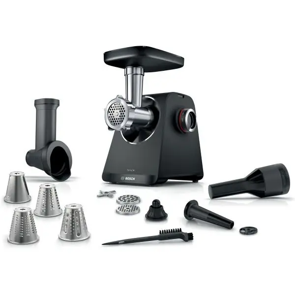 BOSCH Masina de tocat Bosch MFWS440B, 2.5 kg/min, 1900 W, negru