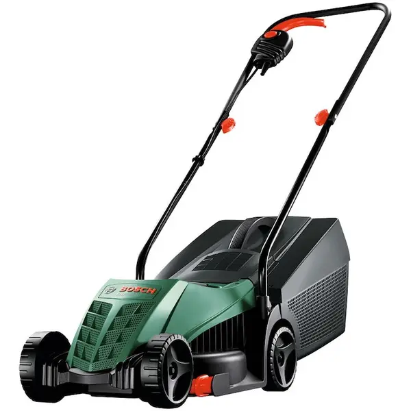 BOSCH Masina de tuns gazon/iarba electrica Bosch EasyRotak 32-235, 32 cm latime taiere, 3 trepte de taiere, inaltime taiere 25 - 65 mm, sac colector 31 L