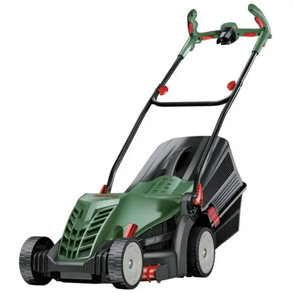 BOSCH Masina de tuns gazon, motor electric, Bosch UniversalRotak 37-570, 1400 W, latime taiere 37 cm, sac colector 40 L