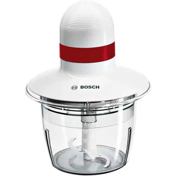 BOSCH Mini chopper Bosch MMRP1000, 400 W, 1 Viteza Alb/Rosu