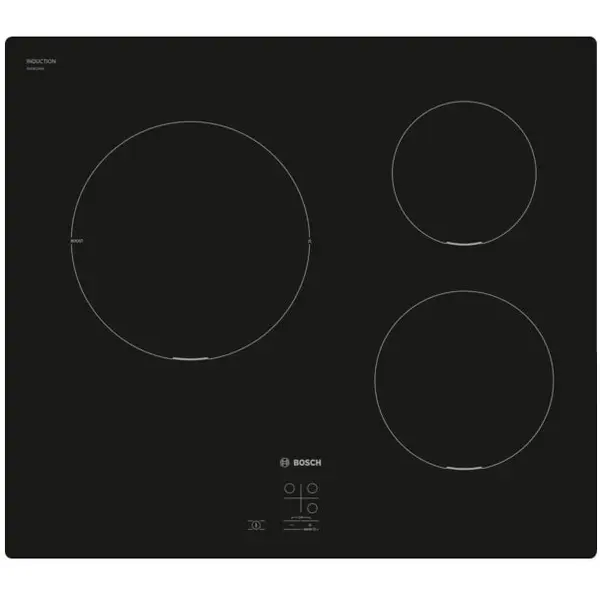 BOSCH Plita incorporabila Bosch PUC611AA5E, Inductie, 3 zone de gatit, PowerBoost, 60 cm, Negru