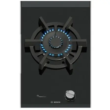 BOSCH Plita pe gaz incorporabila Bosch PRA3A6I10, 1 zona de gatit, 30 cm, mecanic, Negru