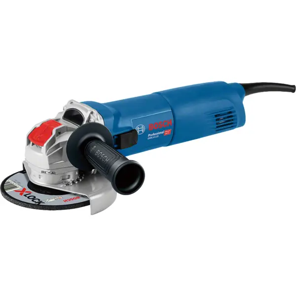 BOSCH Polizor unghiular GWX 14-125, 1400 w, 11.000 rotatii pe minut, Albastru-Negru