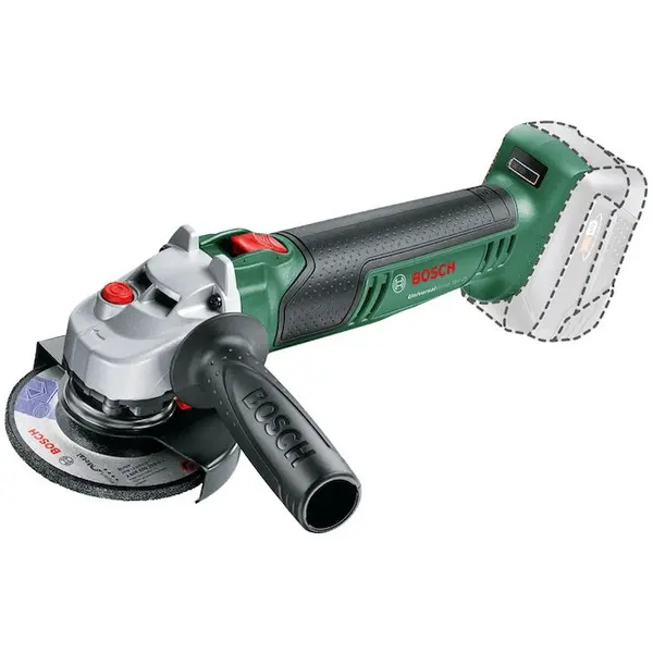 BOSCH Polizor unghiular pe acumulator Bosch UniversalGrind 06033E5000, 18 V, 115 mm diametru disc, 12.000 RPM, fara acumulator/incarcator