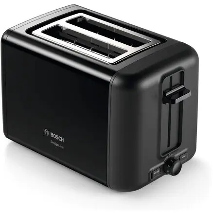 BOSCH Prajitor compact BOSCH TAT3P423 DesignLine, 970 W, Negru