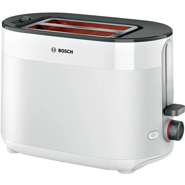 BOSCH Prajitor de paine BOSCH MyMoment TAT2M121, 2 felii, 950W, alb-negru