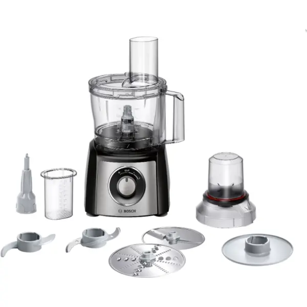 BOSCH Robot de bucatarie, Bosch, 800W, 2 viteze, 2.3L, Negru/inox