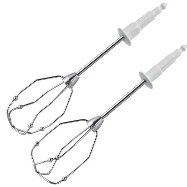 BOSCH Set 2 teluri din otel inoxidabil BOSCH MFZ4020 - 00574757, compatibil cu orice mixer manual din seria MFQ4