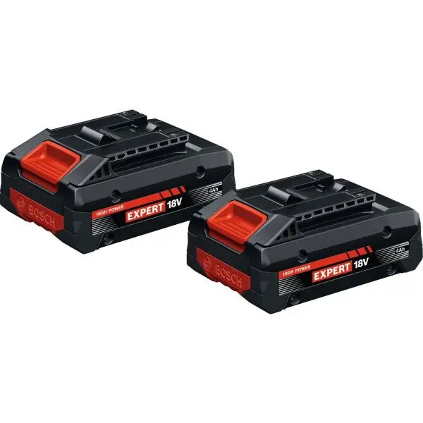 BOSCH Set acumulatori Bosch EXPERT EXBA18V-40, 18V, 4.0 Ah, putere pana la 2000W