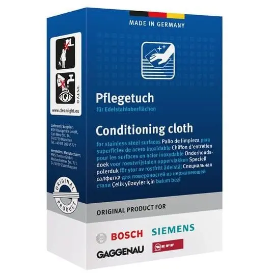 BOSCH Set BOSCH by PMS Thomin 00312007, 5 lavete imbibate cu ulei special pentru suprafete din inox