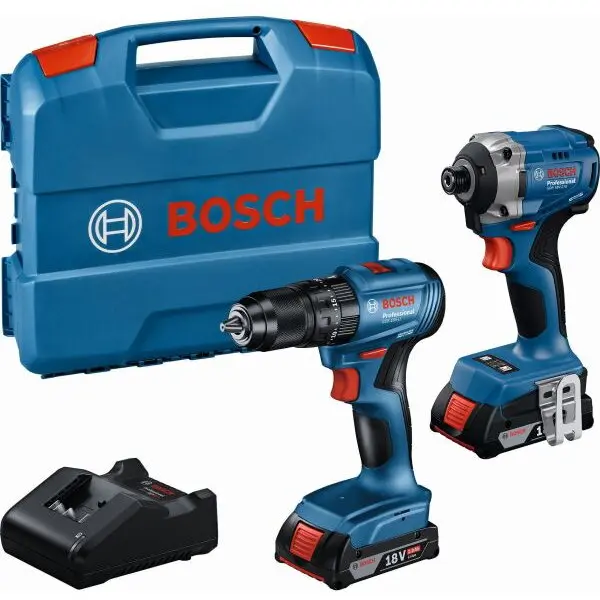 BOSCH Set combi BOSCH 06019N2024, 1x PRO GDR 18V-215, 1x GSB 185-LI, 2x 2,0AH, 1x GAL 18V-20