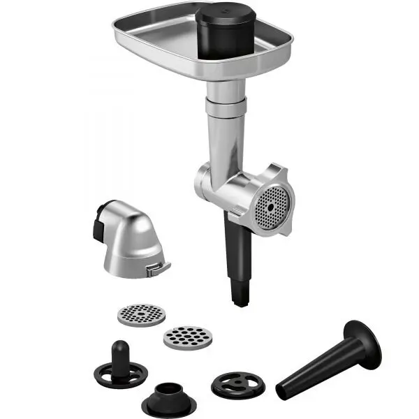 BOSCH Set de accesorii Lifestyle Bosch Hunting Adventure MUZ9HA1, atasament Kebbe, Inox, pentru gama OptiMUM - 17000159