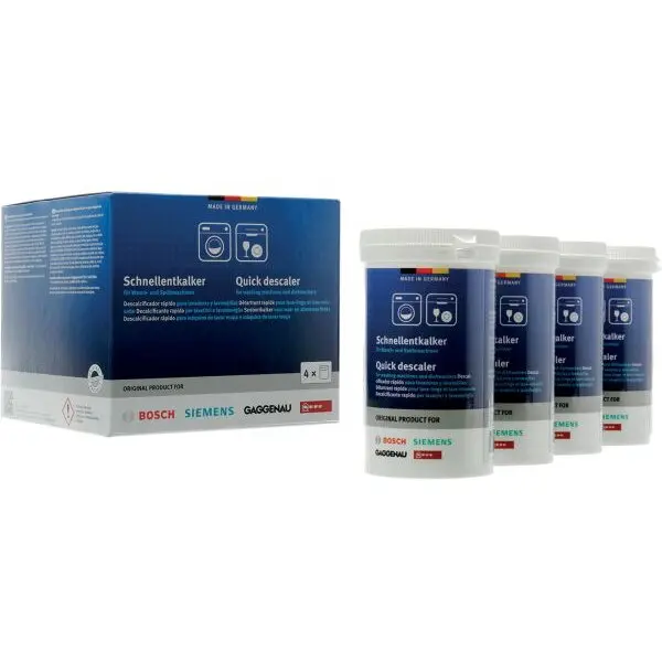 BOSCH Set economic BOSCH 00312331, 4x 250g de praf curatitor pentru masinile de spalat rufe si usatoare