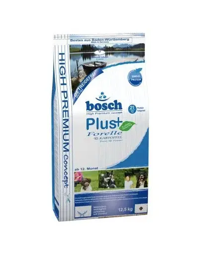 BOSCH Soft Hrana uscata cu pastrav & cartofi pentru cainii adulti 12.5 kg