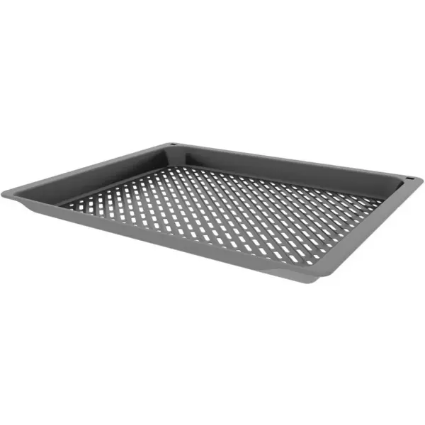 BOSCH Tava de copt BOSCH AirFry & Grill HEZ629070 - 17007258, Otel emailat, L45.5cm, l37.5cm, H3.40cm, G1.2kg, Greutate maxima admisa 16kg, Maximum 350°C, DW Safe, Anthracite