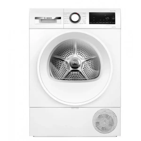 BOSCH Uscator de rufe cu pompa de caldura Bosch WQG233DNPL, 8 kg, clasa C, Alb
