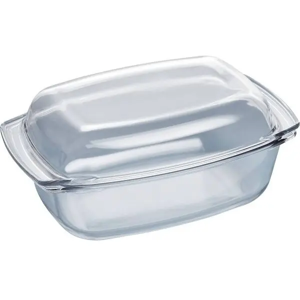 BOSCH Vas termorezistent cu capac pentru cuptor BOSCH HEZ915003, 5.4 l