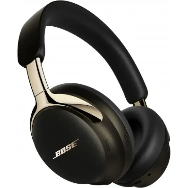 Bose Casti Wireless Bose QuietComfort Ultra G2, Bluetooth, ANC, Multipoint, Cinema Mode, Negru-Auriu