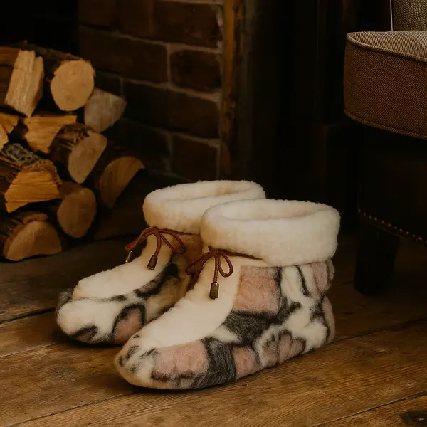 Botosi din Lana Naturala de Oaie 38