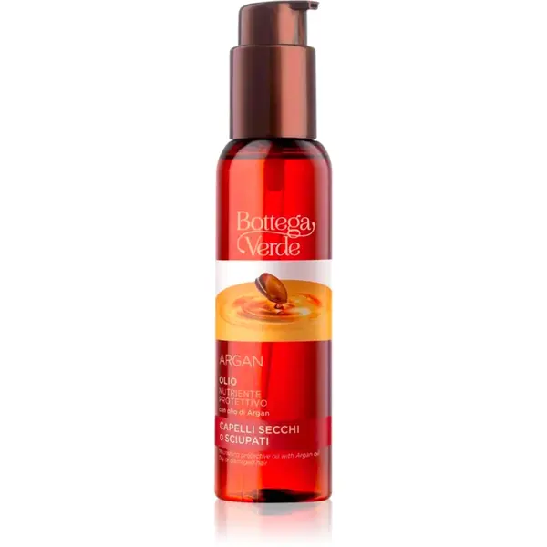 Bottega Verde Argan ulei hranitor pentru păr uscat și deteriorat 100 ml